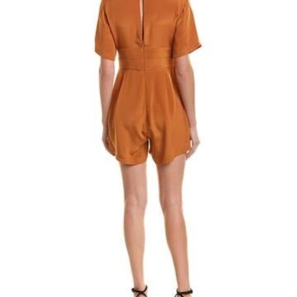 COSETTE 100% Silk Romper Size 2 - Picture 2 of 6
